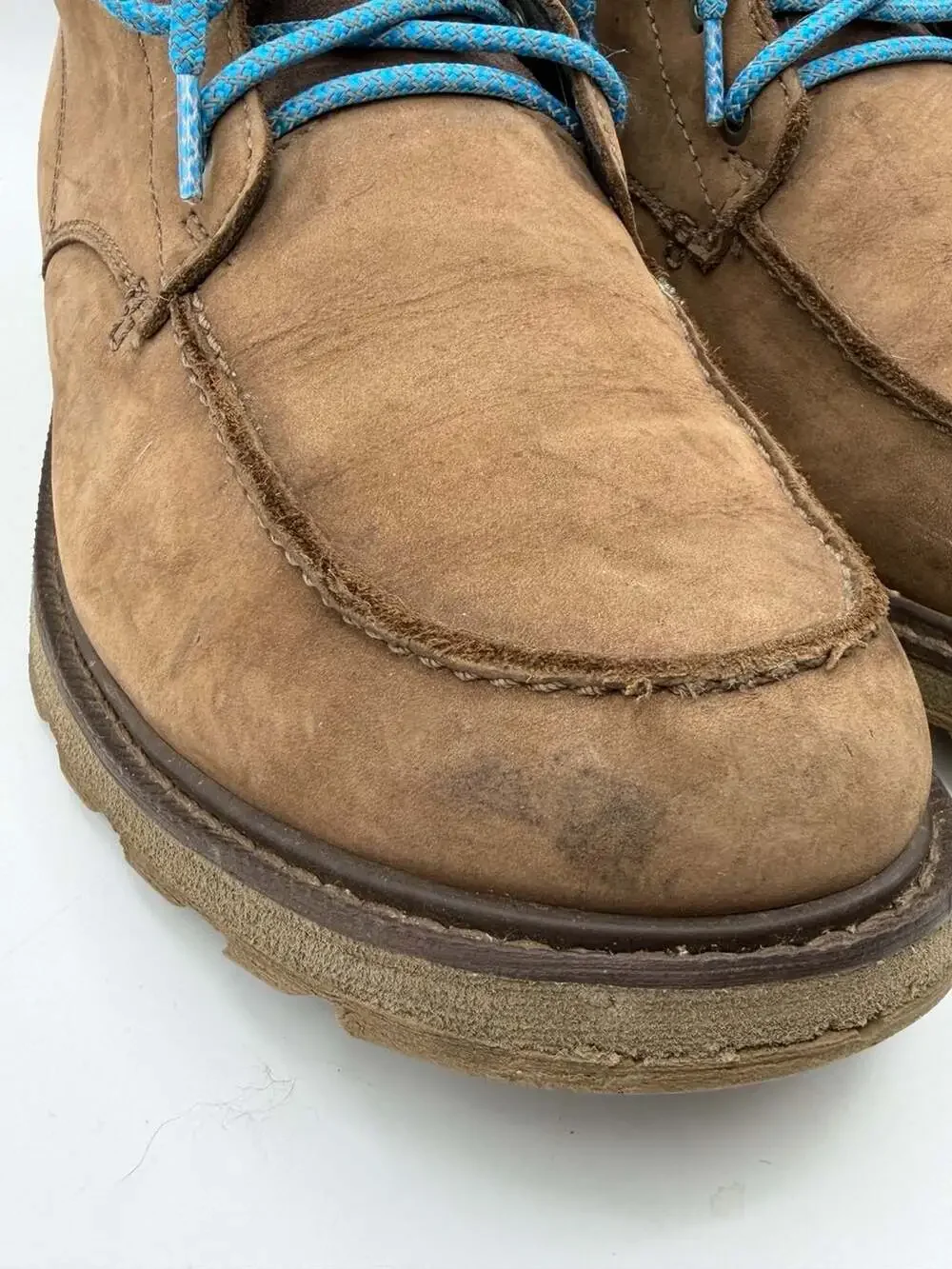 Sorel Madson Moc Toe Waterproof Boots Mens 9.5 Brown Leather NM2788-238